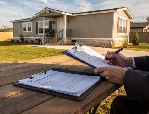 FHA Mortgage for Manufactured Home: Title and Foundation