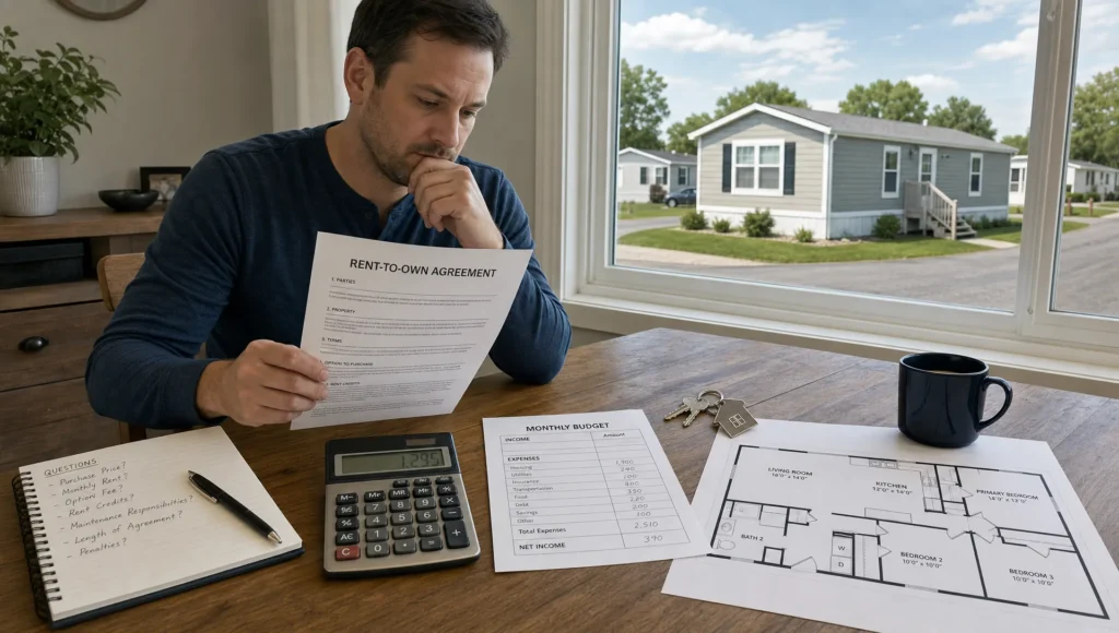 Rent-to-Own Mobile Homes With Bad Credit: Real Options - Main Image